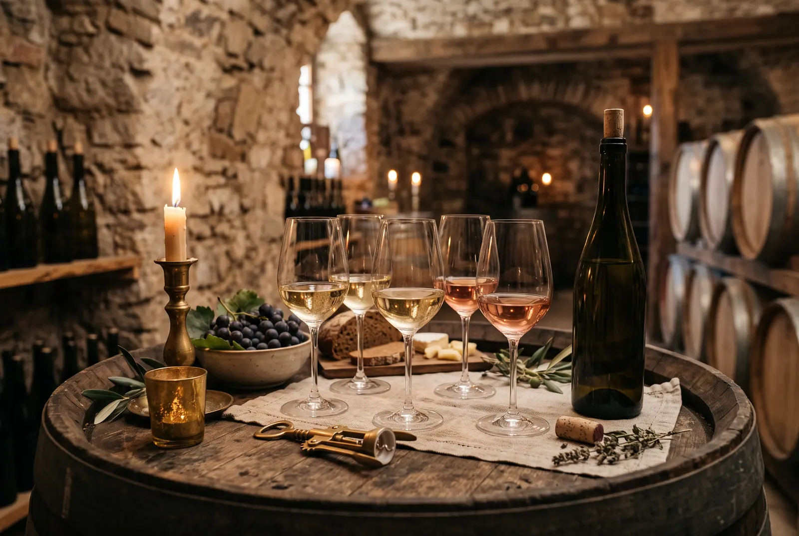 Degustace vín